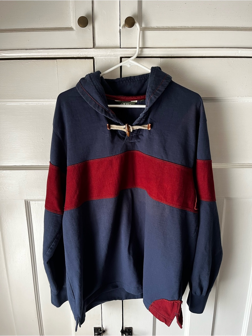 VTG - Orvis Navy Pullover with Toggle Button - Men’s Size L